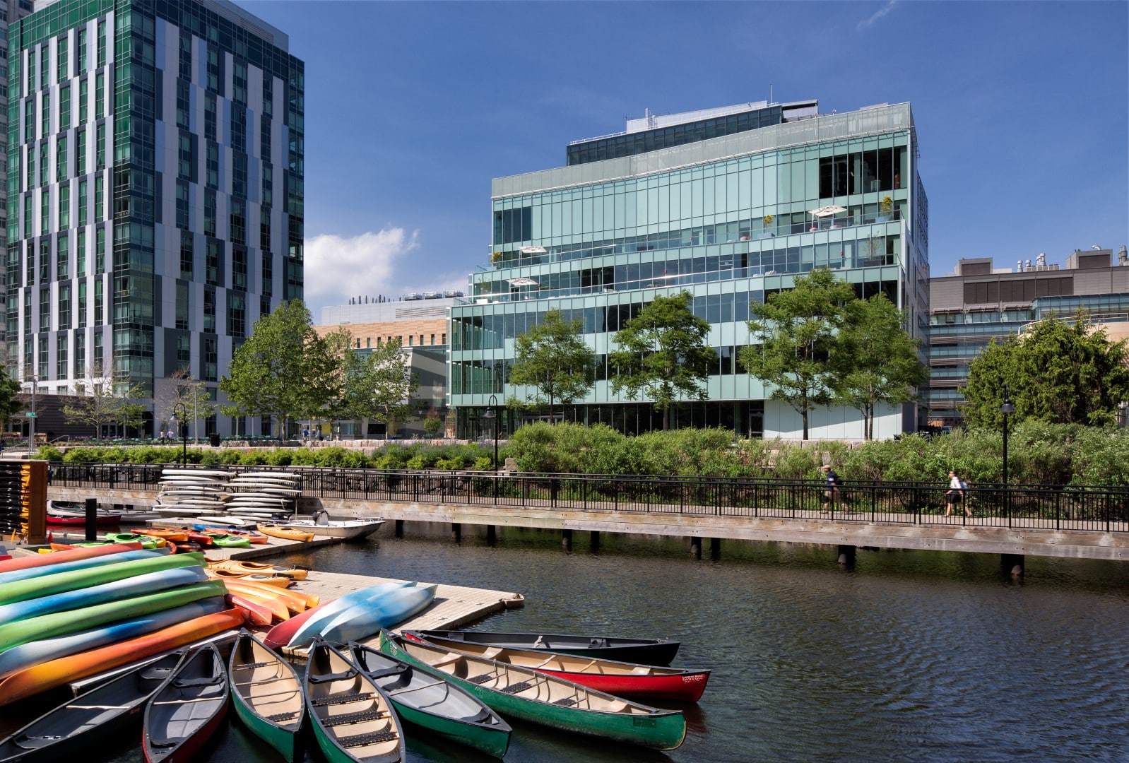 450 Kendall St. is a 63,520-square-foot building geared toward smaller office and life science tenants.