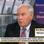 Boston Fed President Rosengren