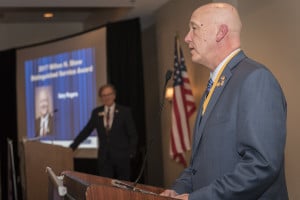Realtor Gary Rogers, broker/owner of RE/MAX On the Charles in Waltham, is the 2017 recipient of the Milton H. Shaw Distinguished Service Award.