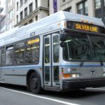 Silver Line bus downtown boston