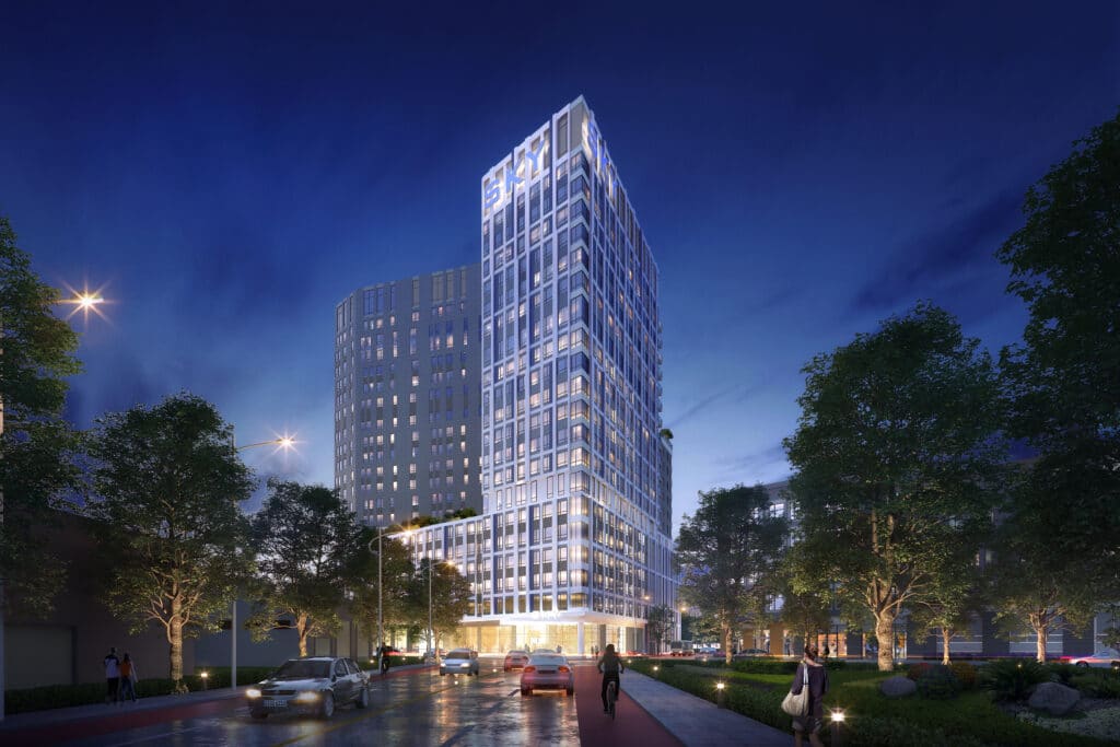 Curated visual reference: High End Apartment Buildings With Gym Reference: New Luxury Projects Rise Amid Aging Housing Stock