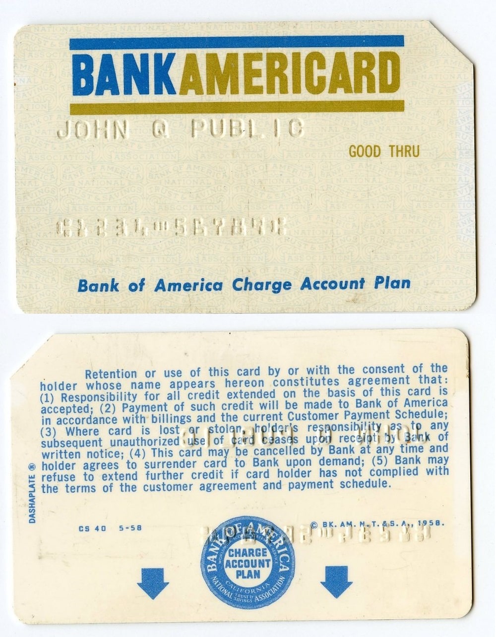 This Month In History The First Credit Card Banker Tradesman