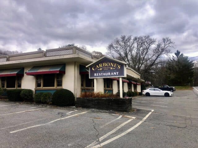 a photo of the Carbones restaurant in Hopkinton, MA