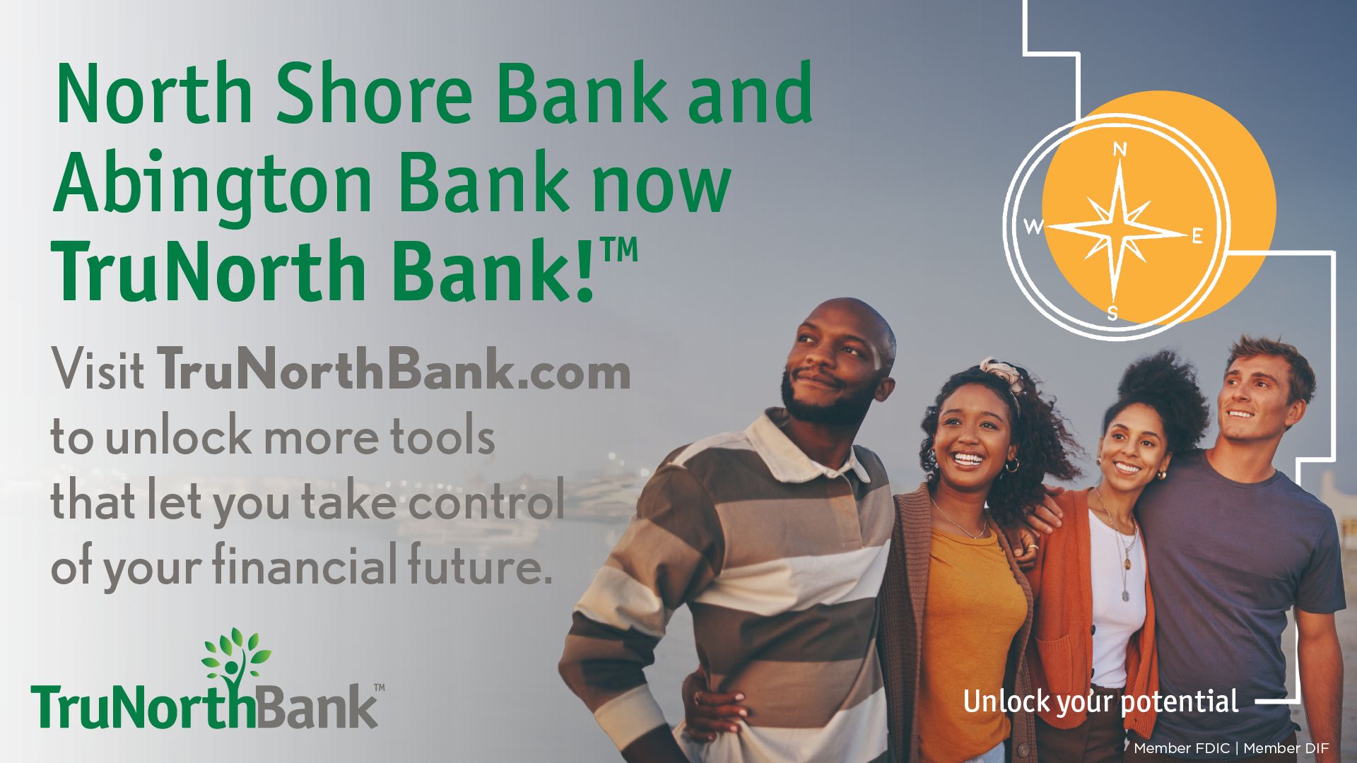 North Shore Bank Rebrands to TruNorth