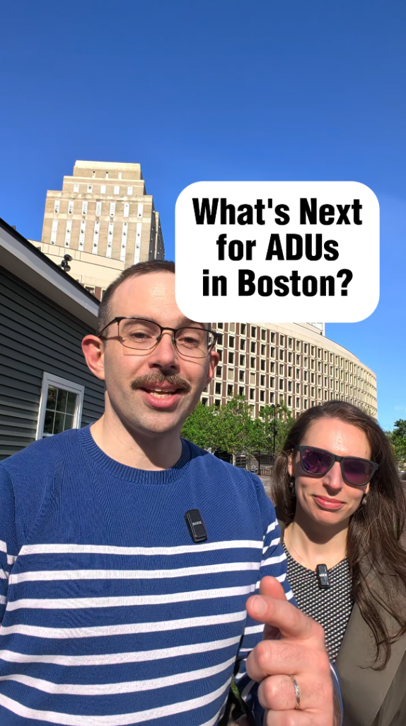 WATCH: Boston Brings ADU to City Hall to Build Support – for ADUs