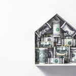 Dollar rolls in house-shaped box.